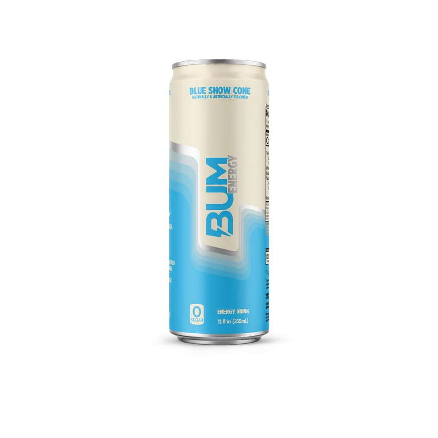 BUM Energy Blue Snow Cone 12 oz