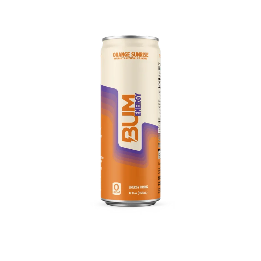 BUM Energy Orange Sunrise 12 oz