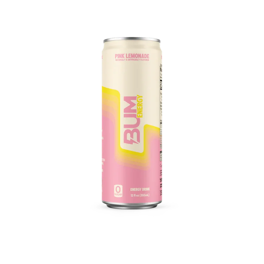 BUM Energy Pink Lemonade 12 oz