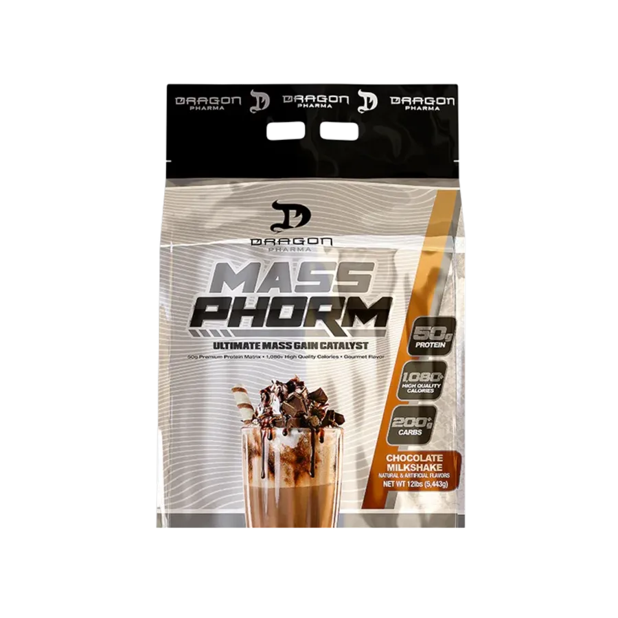 Dragon Pharma Massphorm Chocolate Milkshake, 20 Porciones