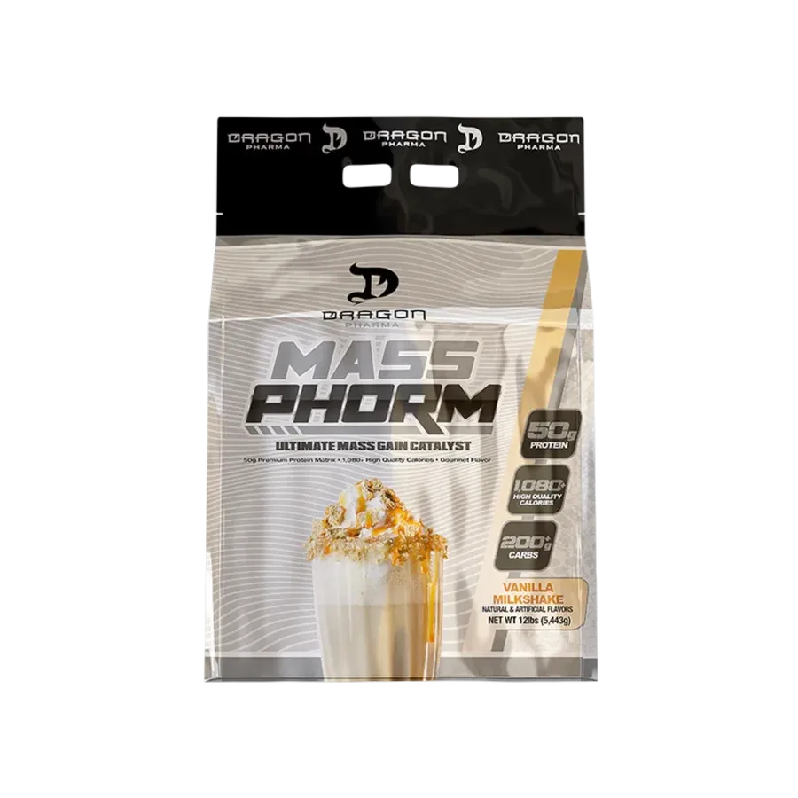 Dragon Pharma Massphorm Vanilla Milkshake, 20 Porciones