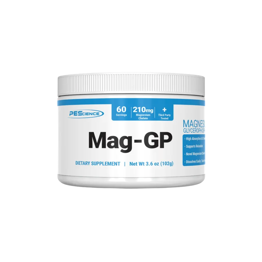PEScience Mag-GP (Glicerofosfato de Magnesio), 60 porciones