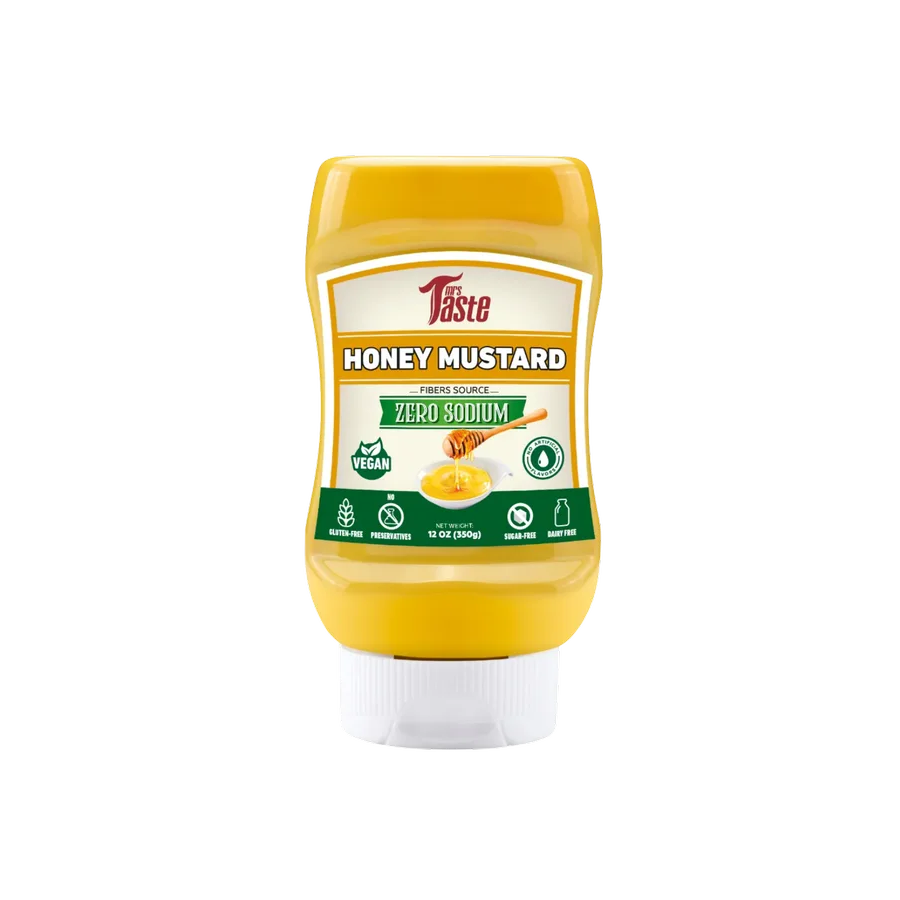 Mrs Taste Honey Mustard Zero Sodium 12 oz