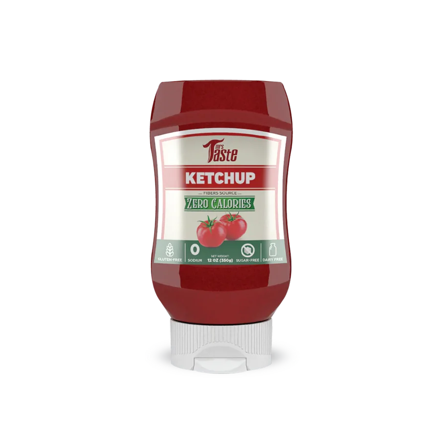 Mrs Taste Ketchup Spicy Zero Calories 12 oz