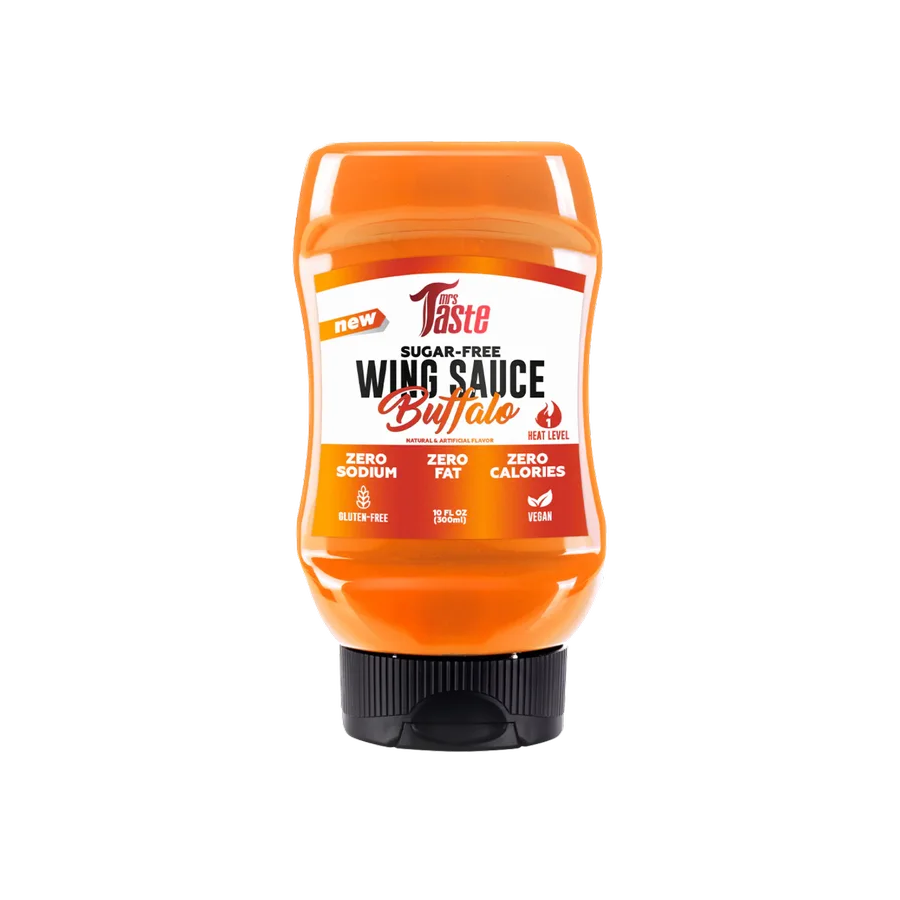 Mrs Taste Wing Sauce Buffalo Sugar Free 10 oz