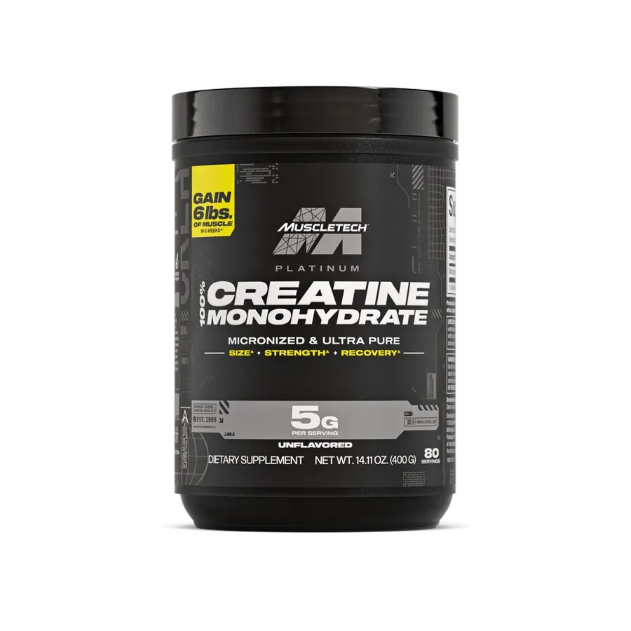 Muscletech Creatina Monohidratada Micronizada, 80 Porciones
