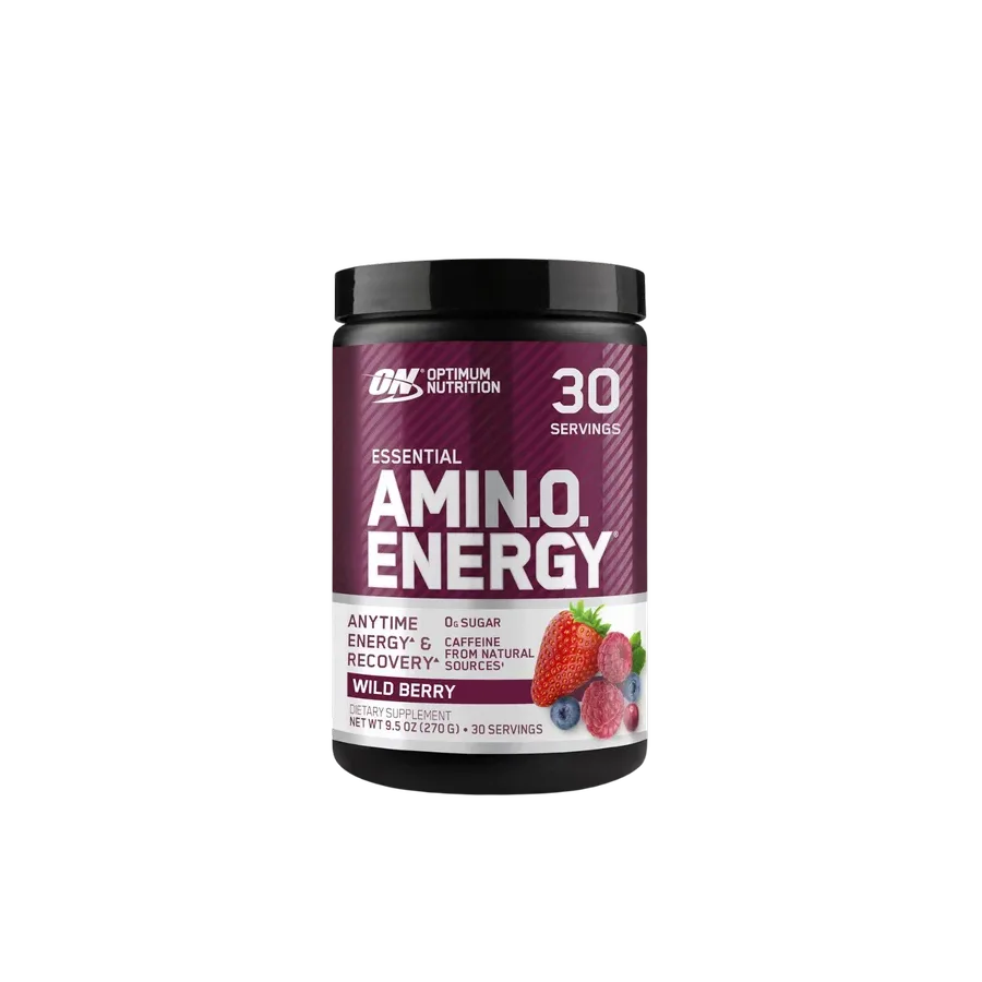 Optimum Nutrition Amino Energy Wild Berry, 30 Porciones
