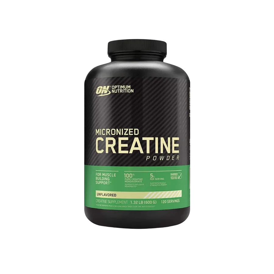 Optimum Nutrition Creatina Monohidratada Micronizada, 120 Porciones