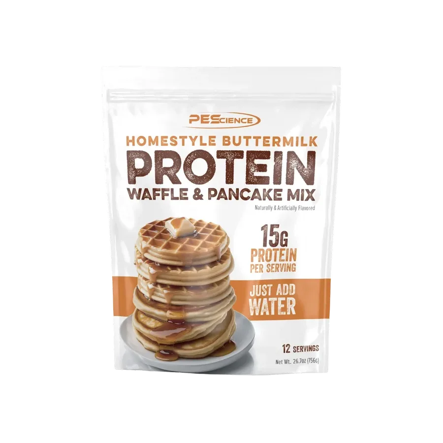 Pescience Mix de Proteína para panquques y waffles, 12 porciones