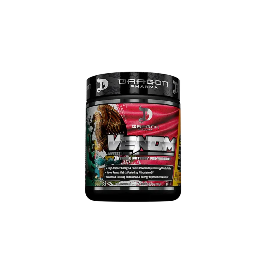 Pre-entreno Dragon Pharma Venom Tamarindo Agua Fresca, 40/20 Porciones