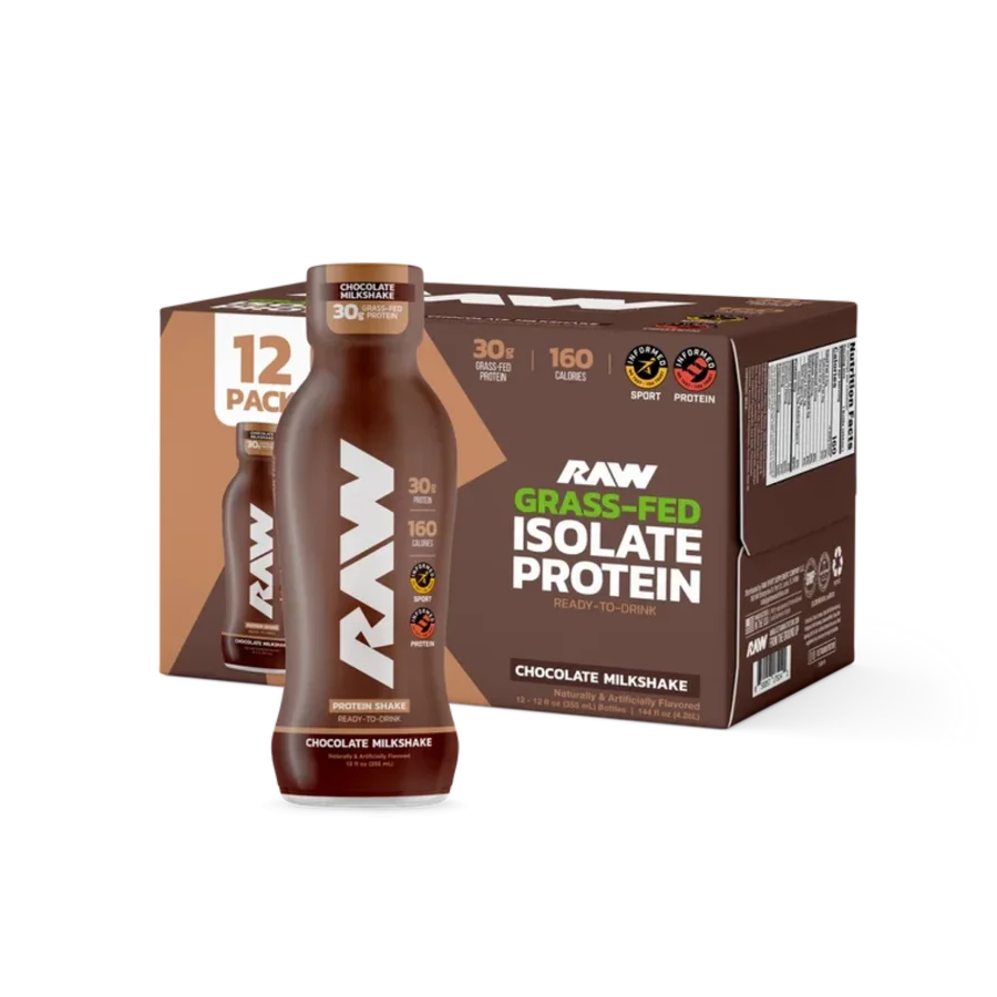 Protein Shake Raw Chocolate Milkshake 12 oz