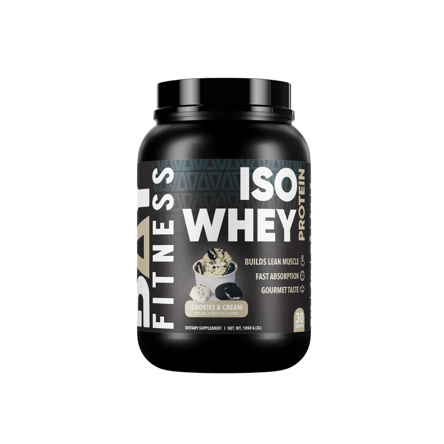 Proteína Bay Fitness Iso Whey Cookies and Cream, 30 Porciones