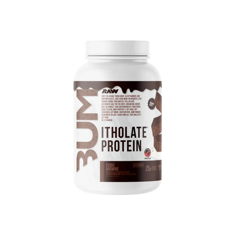 Proteína BUM x RAW Itholate Fudge Brownie, 25 Porciones