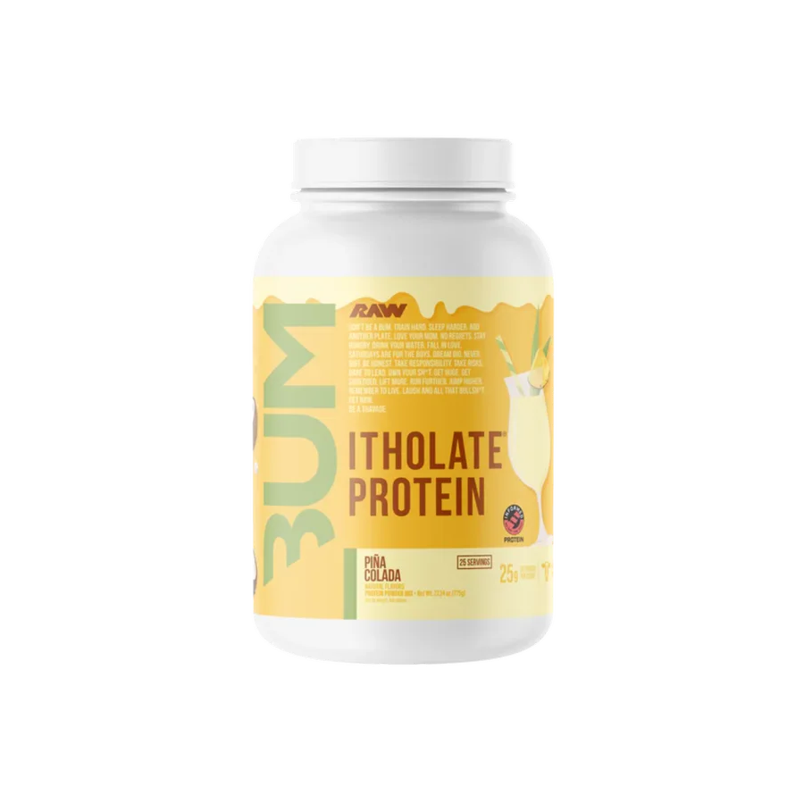 Proteína BUM x RAW Itholate Piña Colada, 25 Porciones