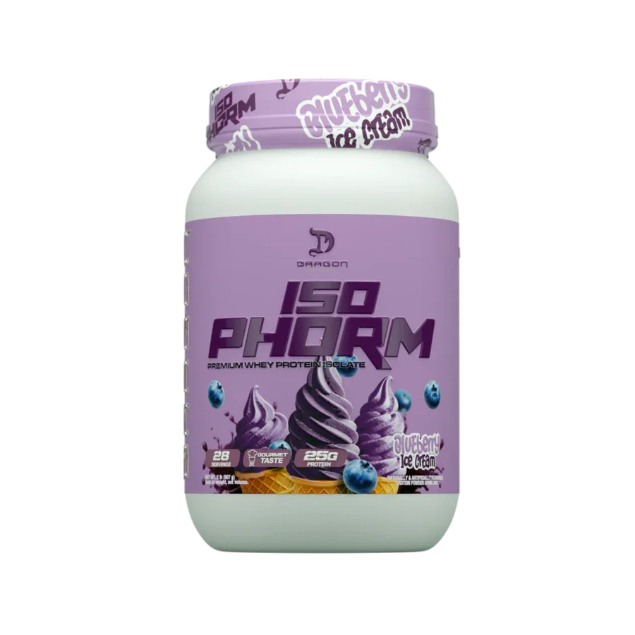 Proteína Dragon Pharma Isophorm Blueberry Ice Cream, 28 Porciones