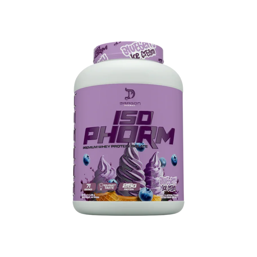 Proteína Dragon Pharma Isophorm Blueberry Ice Cream, 71 Porciones