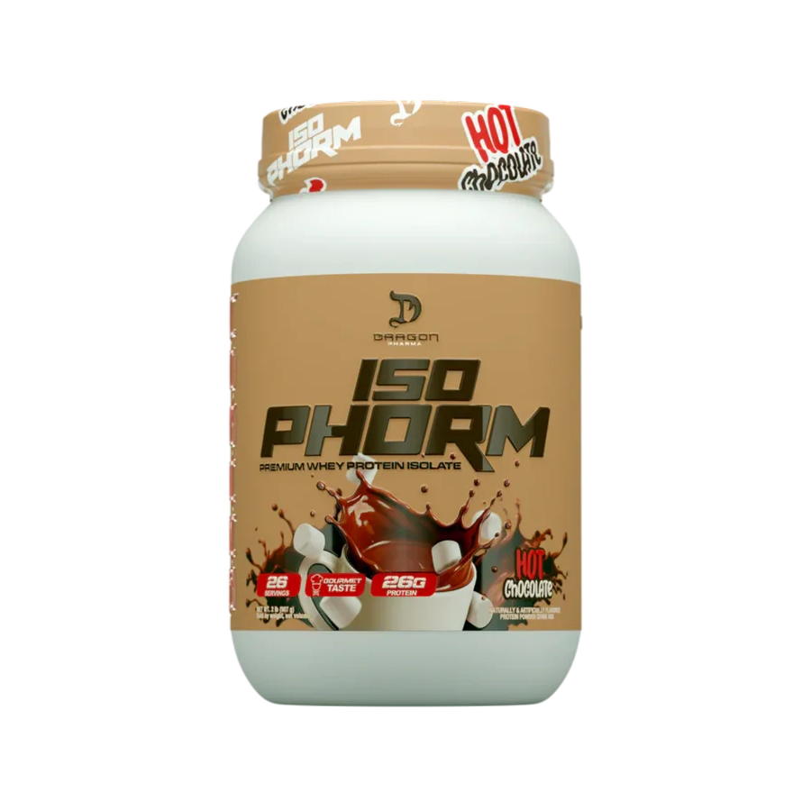 Proteína Dragon Pharma Isophorm Hot Chocolate, 26 Porciones