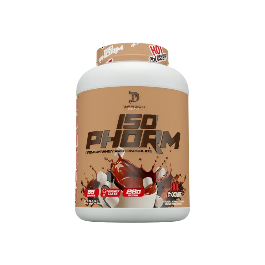 Proteína Dragon Pharma Isophorm Hot Chocolate, 65 Porciones