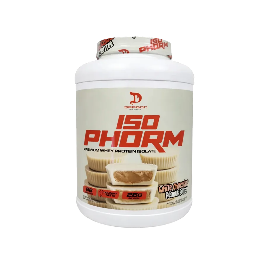 Proteína Dragon Pharma Isophorm White Chocolate Peanut Butter, 66 Porciones