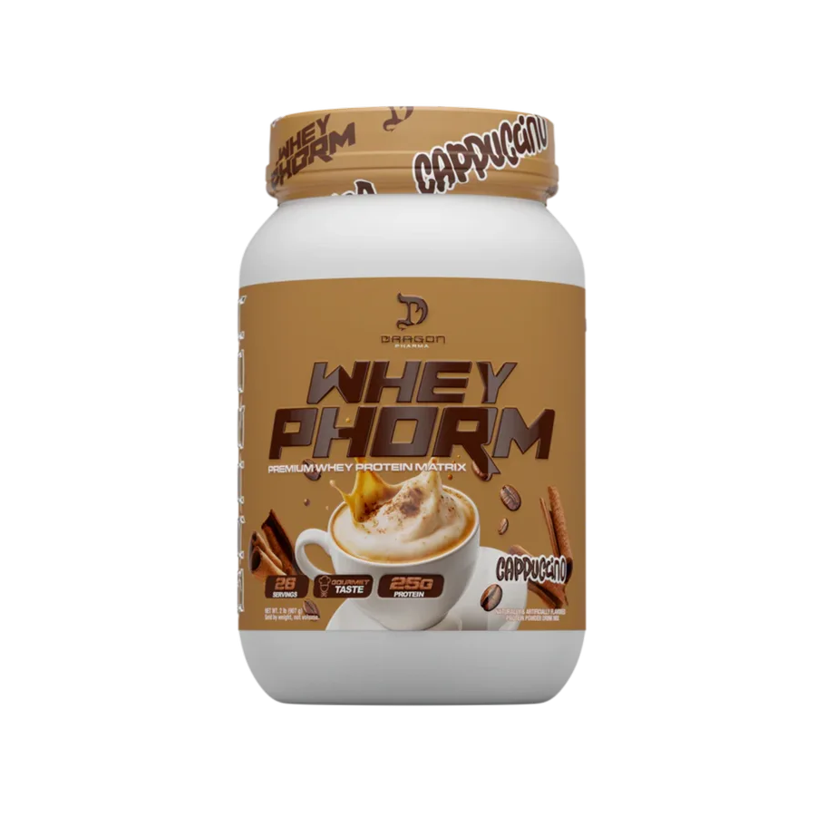 Proteína Dragon Pharma Wheyphorm Cappuccino, 26 Porciones