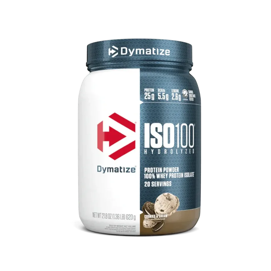 Proteína Dymartize Iso100 Cookies and Cream, 20 Porciones