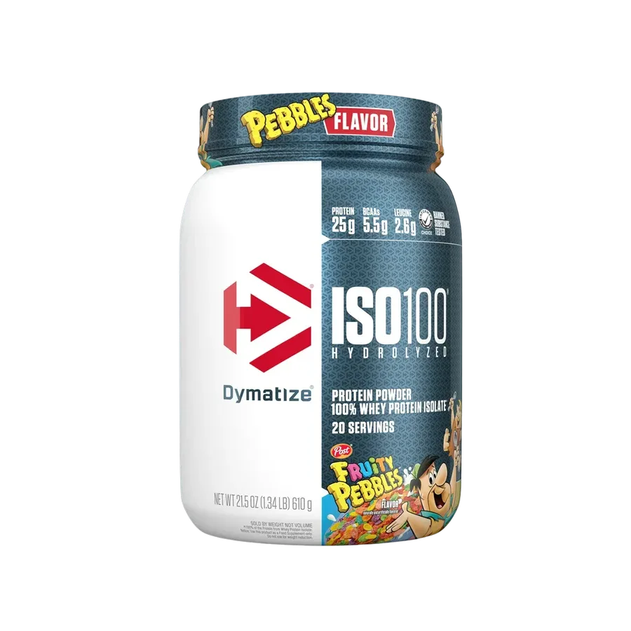 Proteína Dymatize Iso100 Fruity Pebbles, 20 Porciones
