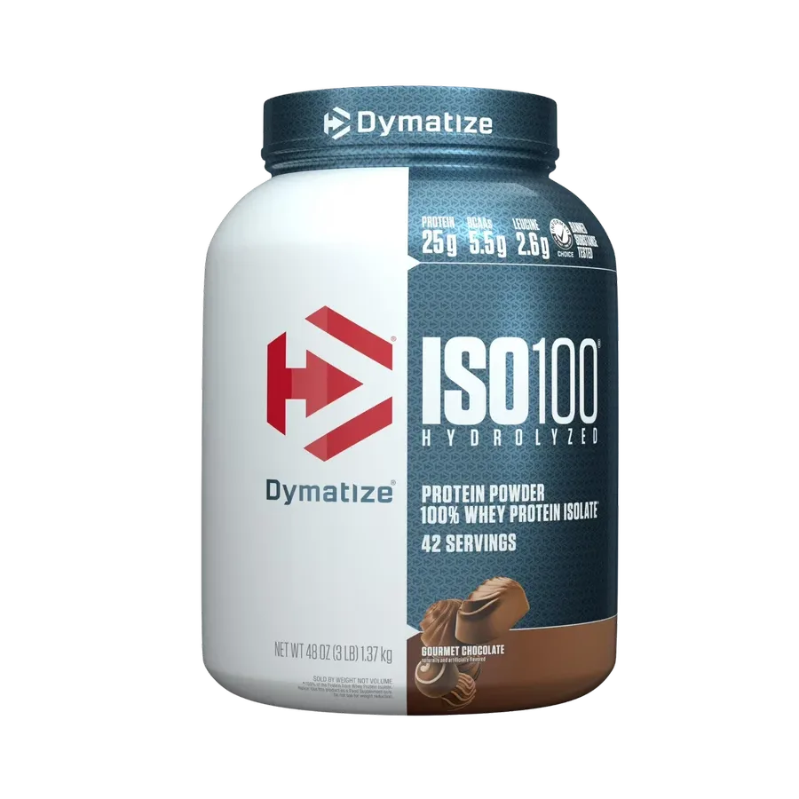 Proteína Dymatize Iso100 Gourmet Chocolate, 42 Porciones