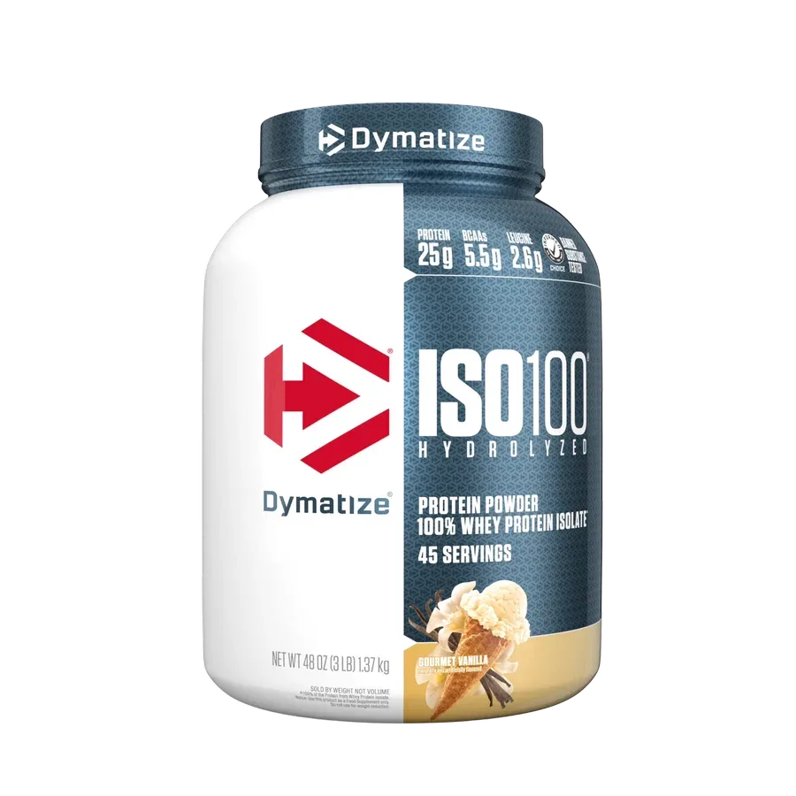 Proteína Dymatize Iso100 Gourmet Vainilla, 45 Porciones