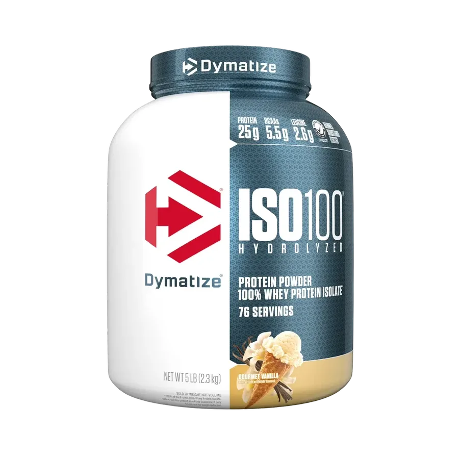 Proteína Dymatize Iso100 Gourmet Vainilla, 77 Porciones