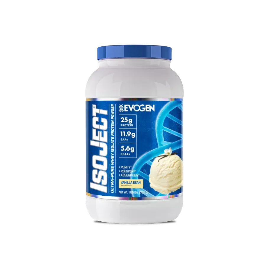 Proteína Evogen Isoject Vanilla Bean, 25 Porciones
