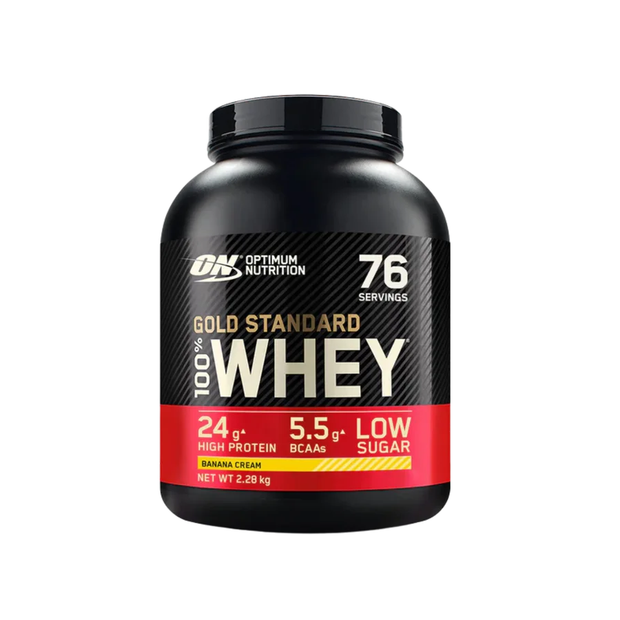 Proteína Optimum Nutrition Whey Banana Cream, 76 Porciones