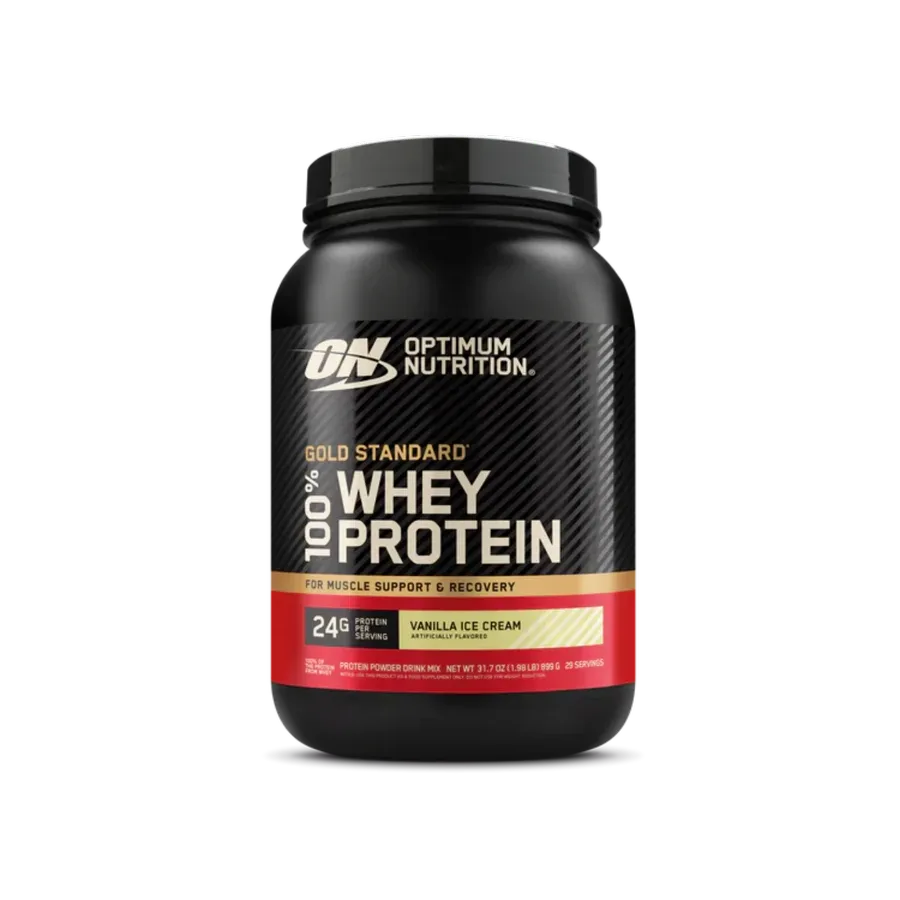 Proteína Optimum Nutrition Whey Vanilla Icea Cream, 29 Porciones