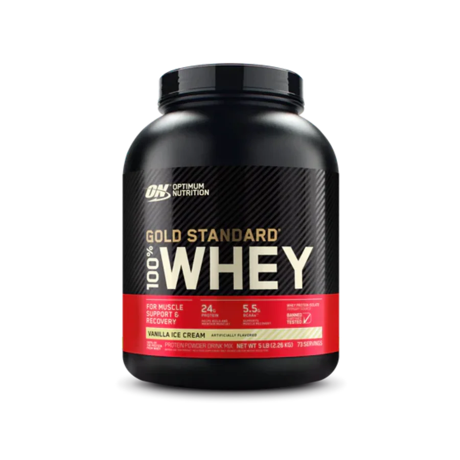 Proteína Optimum Nutrition Whey Vanilla Icea Cream, 73 Porciones