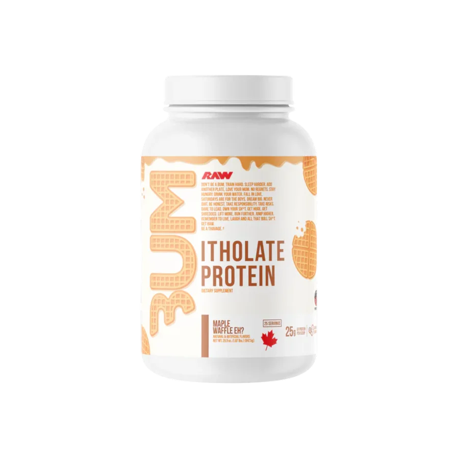 Proteína BUM x RAW Itholate Maple Waffle 25 porciones