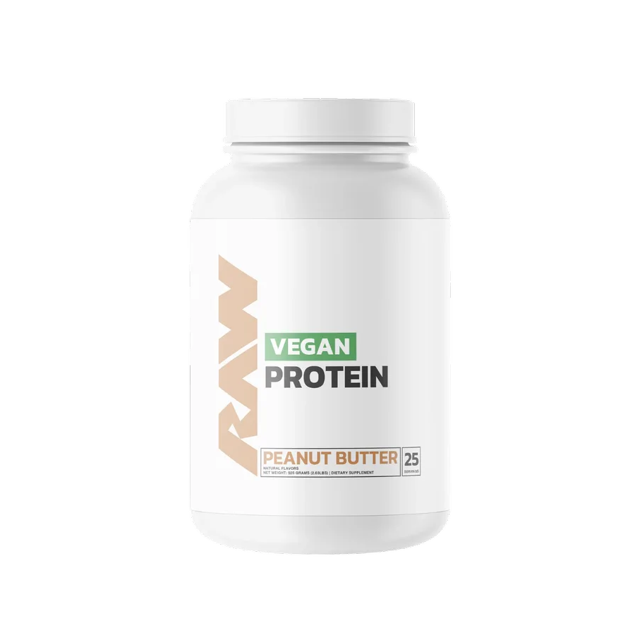 Proteína RAW Vegana Peanut Butter, 25 Porciones