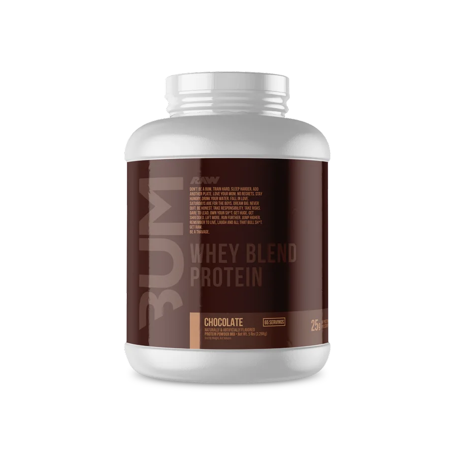 Proteína RAW Whey Blend Chocolate, 65 Porciones