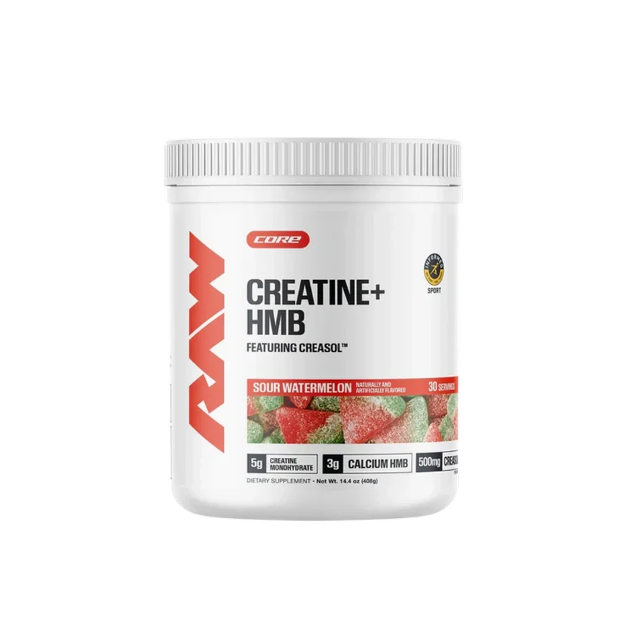 RAW Creatine + HBM Sour Watermelon, 30 Porciones