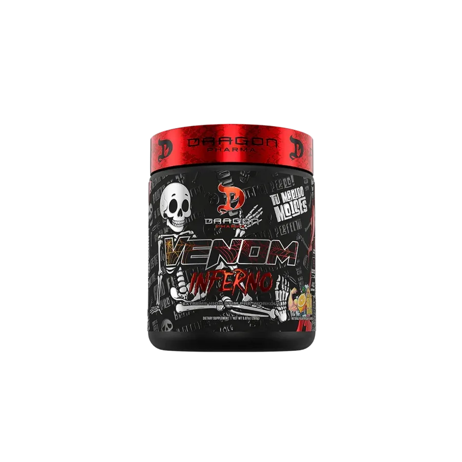 Venom Inferno Dragon Pharma Brazo de 50 Limón, 40/20 Porciones