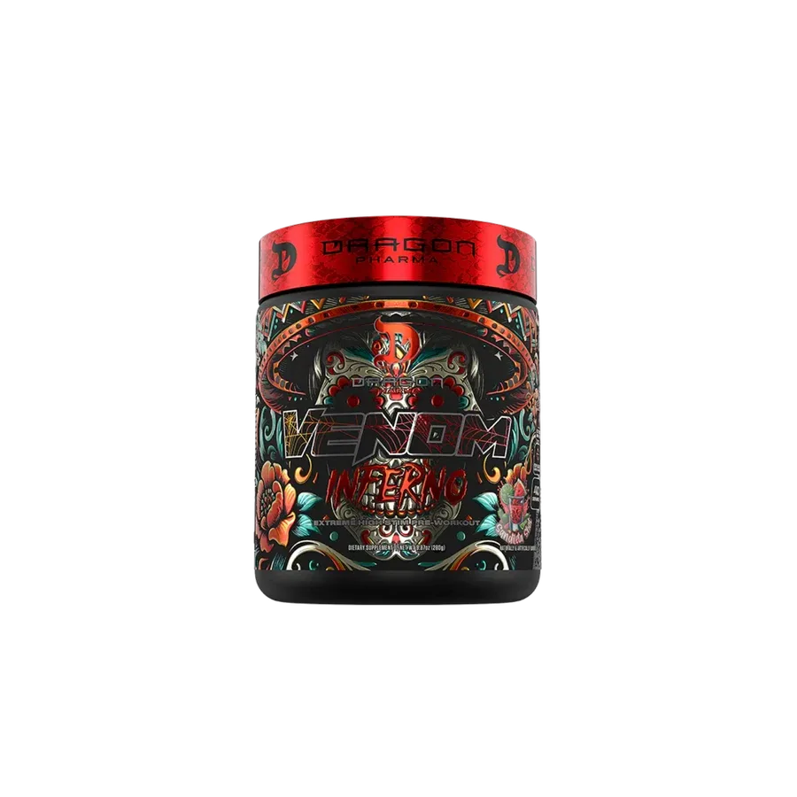 Venom Inferno Dragon Pharma Sandileta Shot, 40/20 Porciones